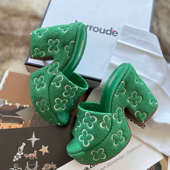 Larroudé Margot Wedge Heels - Picture 5 of 14